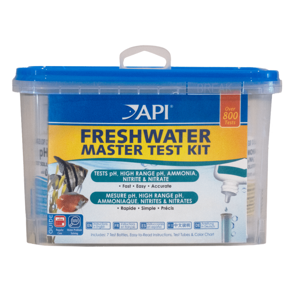 API Freshwater Master Test Kit liquid aquarium water testing kit with four reagents
