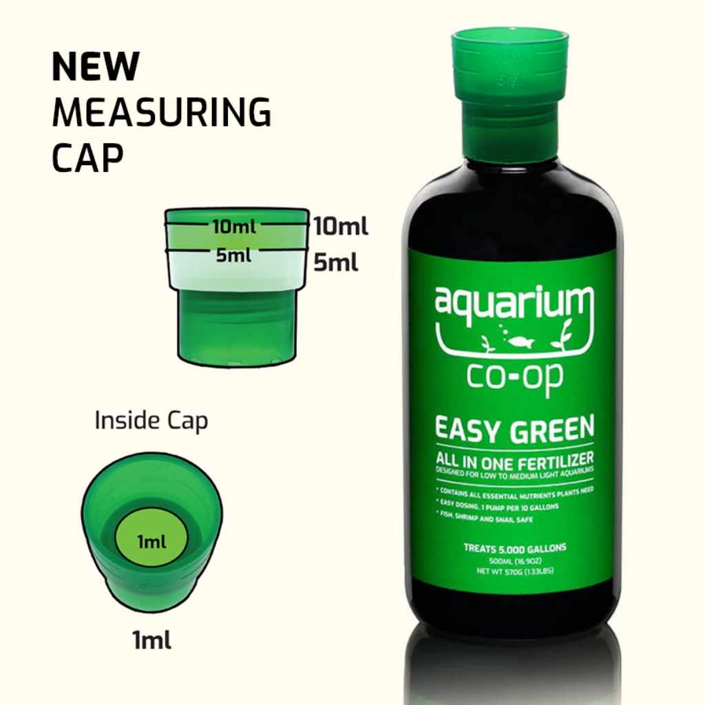 Aquarium Co-Op Easy Green all-in-one liquid plant fertilizer pump bottle