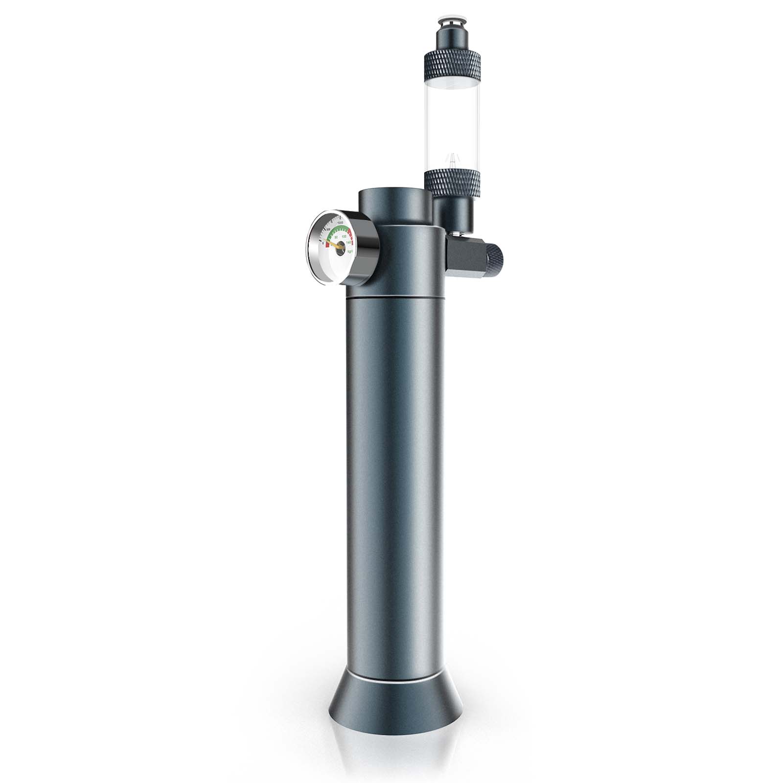 FZONE desktop nano aquarium CO2 system with 45g disposable cartridge and regulator