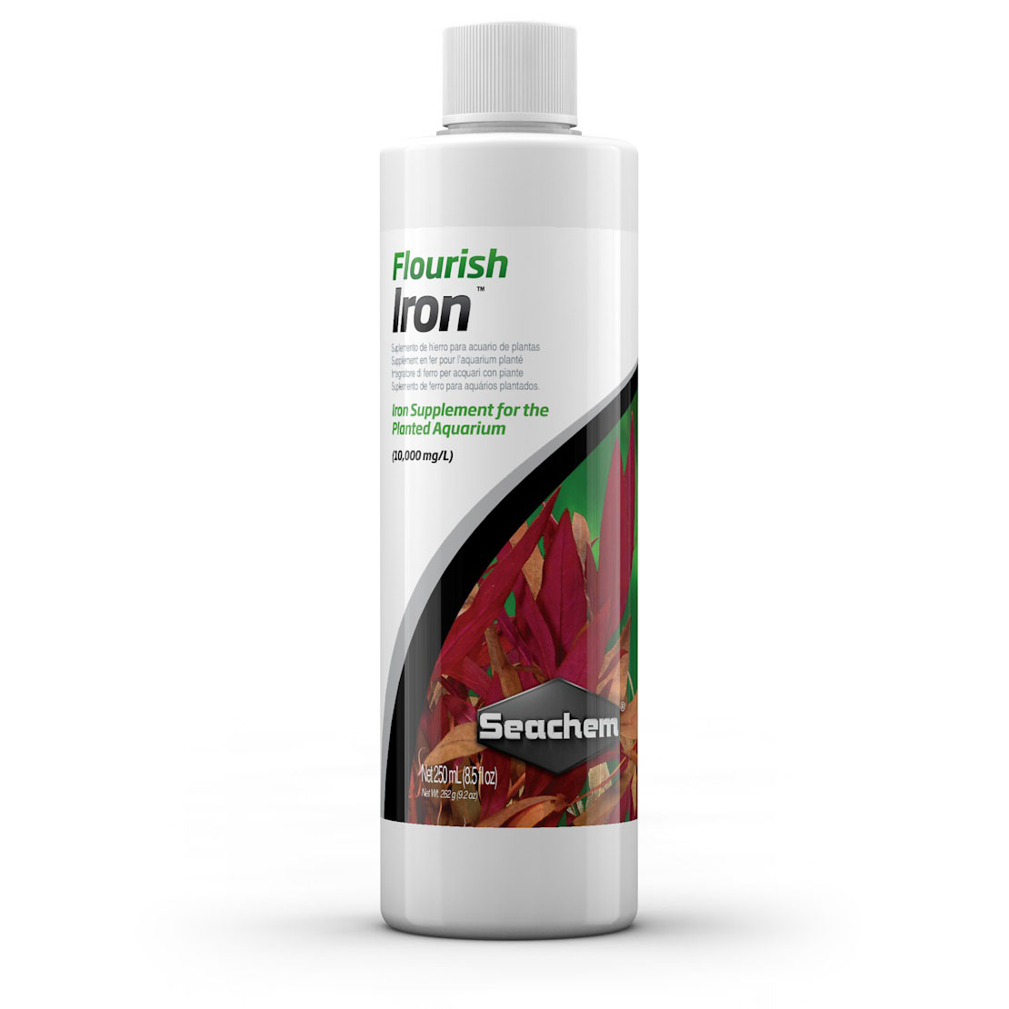 Seachem Flourish Iron 500 mL supplement bottle for aquarium plants