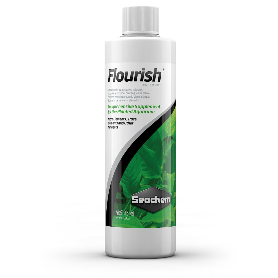 Seachem Flourish comprehensive freshwater plant supplement 500 mL bottle